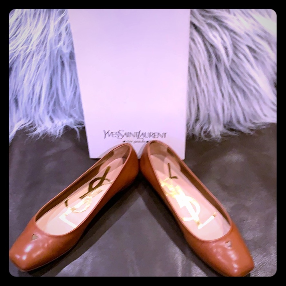 YSL Love Ballerina Flats